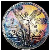 1984 Mexico Silver 1 Onza Libertad GEM BU
