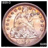 1859-O Seated Liberty Dime GEM BU