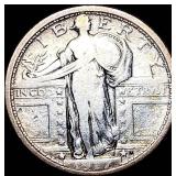 1917 Type 1 Standing Liberty Quarter NICELY CIRCUL
