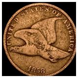 1858 Flying Eagle Cent LIGHTLY CIRCULATED