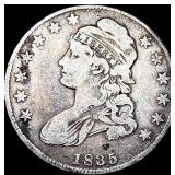 1835 Capped Bust Half Dollar LIGHTLY CIRCULATED