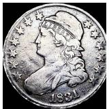 1831 Capped Bust Half Dollar LIGHTLY CIRCULATED