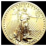 2004 1/10 oz Gold American Eagle $5 SUPERB GEM BU