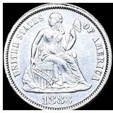 1883 Seated Liberty Dime UNCIRCULATED
