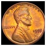 1955/55 DDO Wheat Cent
