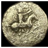 Indo-Scythian Aze 1/11-58 BC Silver Tetradrachm L