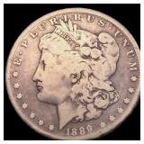 1889-CC Morgan Silver Dollar