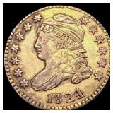 1824/2 Capped Bust Dime