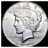 1926-S Silver Peace Dollar CLOSELY UNCIRCULATED