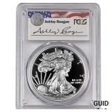 2020-W Silver Eagle PCGS PR69 DCAM Reagan Legacy