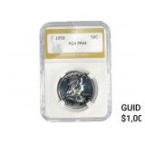1950 Franklin Half Dollar PGA PR64