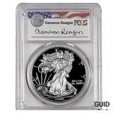 2001-W Silver Eagle PCGS PR69 DCAM Reagan Legacy