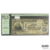 1902 $10 National Bank Of Reynoldsville PCGS VG 10