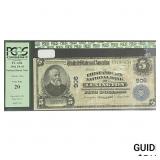 1902 $5 National Bank Of Lexington PCGS VF 20