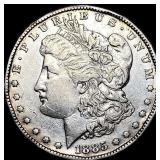 1885-CC Silver Morgan Dollar NEARLY UNCIRCULATED
