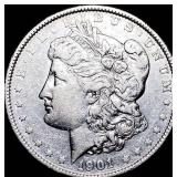 1901 Morgan Silver Dollar NEARLY UNCIRCULATED