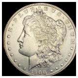 1900-S Silver Morgan Dollar  CHOICE AU