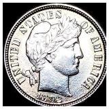 1892 Silver Barber Dime CLOSELY UNCIRCULATED