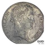 1811 L France Silver 5 Francs NEARLY UNCIRCULATED