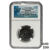 French Colonies 1711D 30D New World Hoard  Genuin