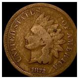 1872 Indian Head Cent  NICELY CIRCULATED