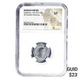 Roman Gallienus, AD 253-268 BI Dbl-Denarius NGC V