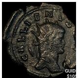 Roman Gallienus 253-268 AD Bronze Dbl Denarius CH