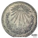 1938 Mexico Silver Peso UNCIRCULATED