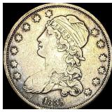1835 Capped Bust Quarter  NEARLY UNCIRCULATED