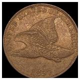 1857 Flying Eagle Cent CLOSELY UNCIRCULATED
