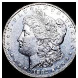 1884 Morgan Silver Dollar CLOSELY UNCIRCULATED