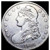 1834 Capped Bust Half Dollar LIGHTLY CIRCULATED