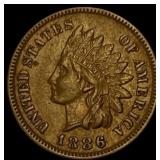 1886 Indian Head Cent  CLOSELY UNCIRCULATED