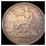 1878-CC Silver Trade Dollar