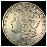 1878 Silver Morgan Dollar NEARLY UNCIRCULATED