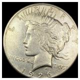 1926-S Silver Peace Dollar CLOSELY UNCIRCULATED