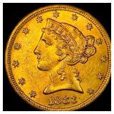 1883-S Gold $5 Half Eagle UNCIRCULATED
