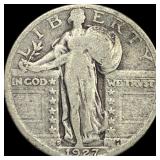 1927-S Silver Standing Liberty Quarter NICELY CIR