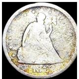 1875-S Silver Seated Liberty Half Dollar NICELY CI