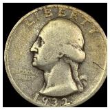 1932-S Silver Washington Quarter NICELY CIRCULATED