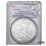 2023-W Silver Eagle PCGS SP70 Burnished