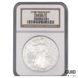 2000 Silver Eagle NGC MS69