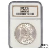 1885 Morgan Silver Dollar NGC MS64