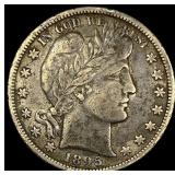 1895-O Silver Barber Half Dollar LIGHTLY CIRCULATE