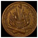 Civil War token LIGHTLY CIRCULATED
