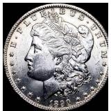1890-S Silver Morgan Dollar CHOICE AU