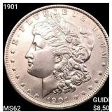 1901 Morgan Silver Dollar UNCIRCULATED