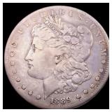 1889-CC Morgan Silver Dollar