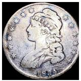 1834 Capped Bust Half Dollar LIGHTLY CIRCULATED
