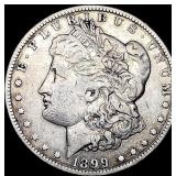 1899 Silver Morgan Dollar LIGHTLY CIRCULATED